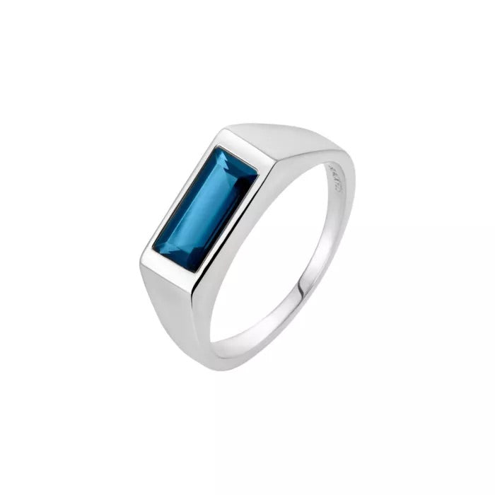 HARALD RING BLUE SILVER HP